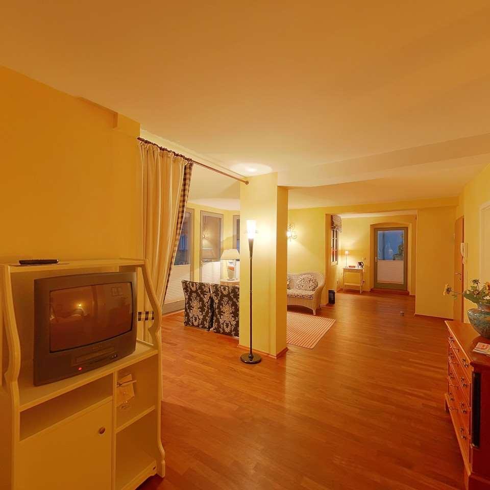 טראבן-טרארבאך Romantik Jugendstilhotel Bellevue חדר תמונה